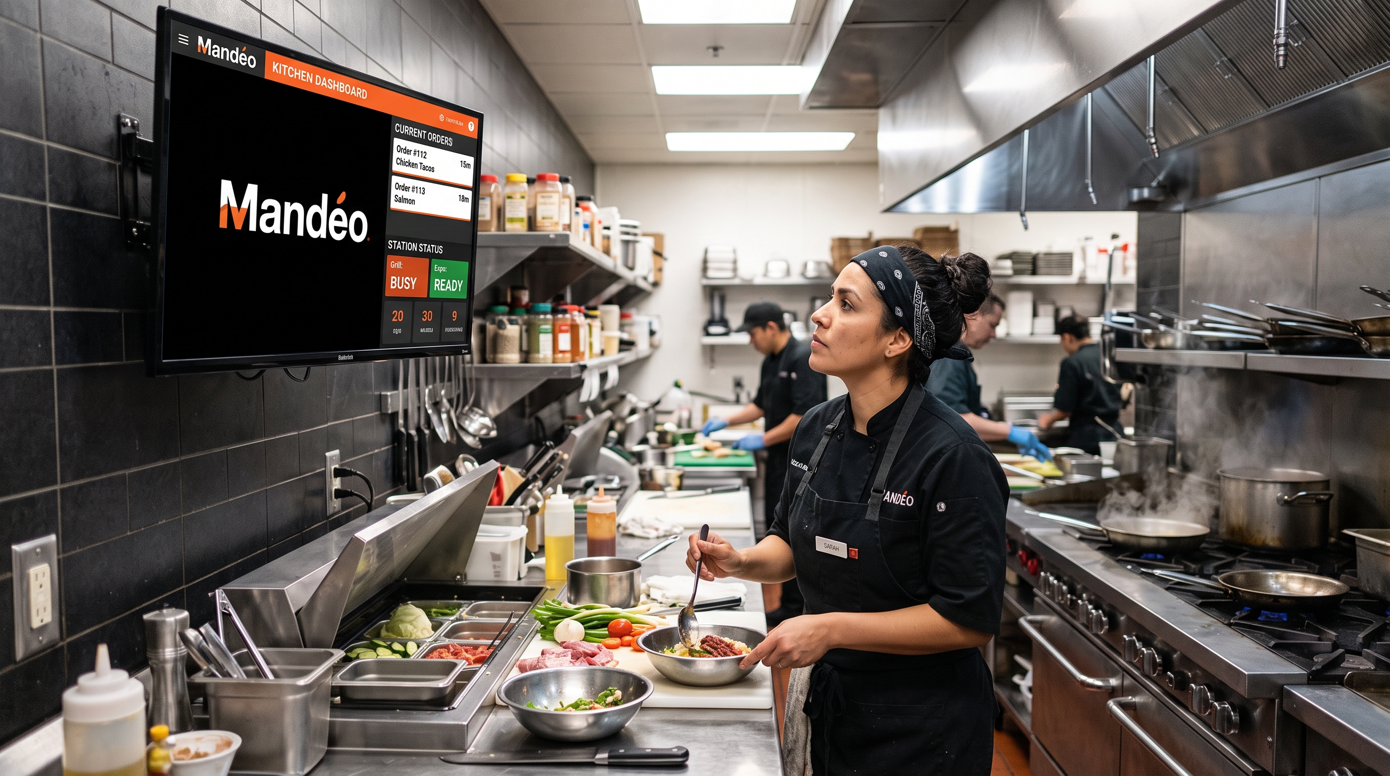 KDS cozinha